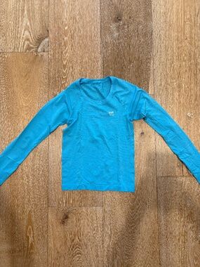 Lululemon Vail Blue Swiftly Tech Long Sleeve